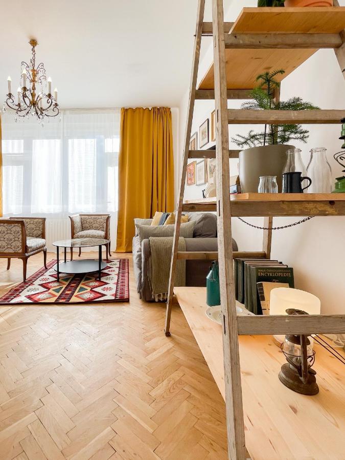 Turnkey I Vintage Terrace Apartment Praha Exteriér fotografie