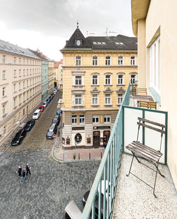 Turnkey I Vintage Terrace Apartment Praha Exteriér fotografie
